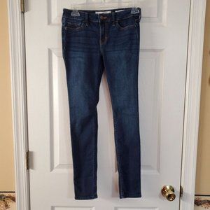 Hollister Low Rise Super Skinny Jeans Size 1S 25" W
